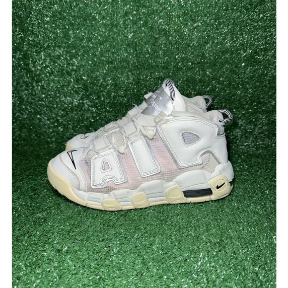 Nike Air More Uptempo '96 White Grey ‘Thank You, Wilson' DQ0514-100 Kids Size 6Y - Picture 5 of 12